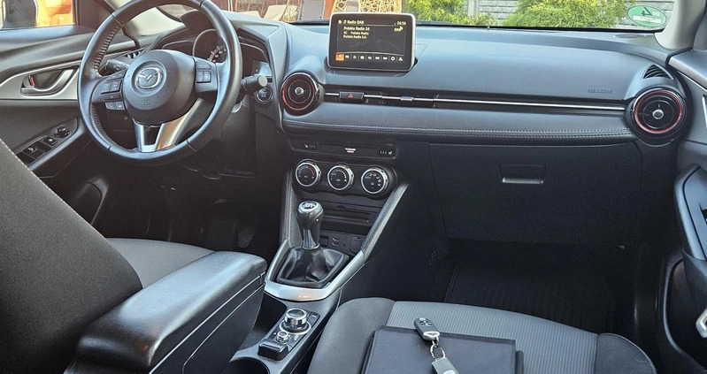 Mazda CX-3 cena 64999 przebieg: 149560, rok produkcji 2016 z Rzgów małe 56